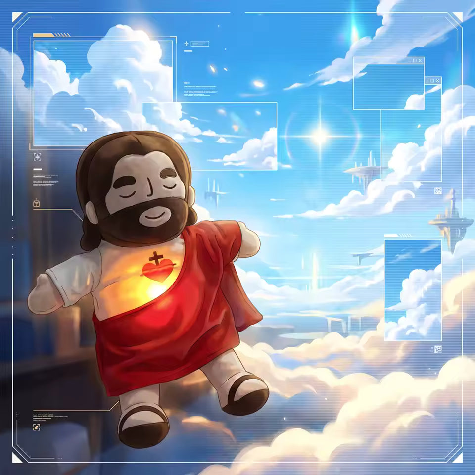 Little Light of Jesus plush - alternate view